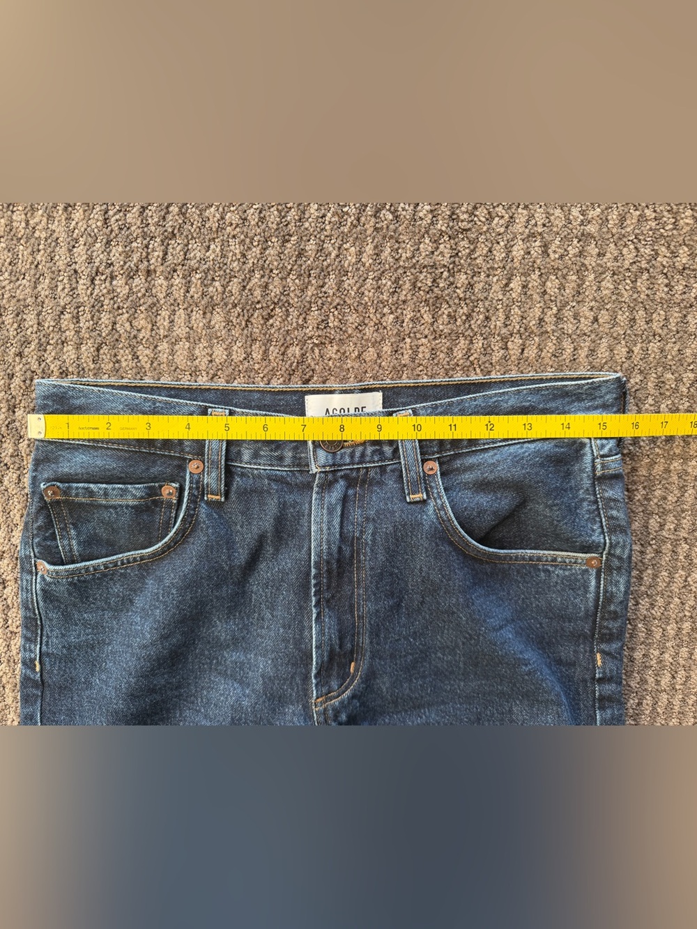 Agolde Low Curve Jean in Pendulum - Picture 11 of 11